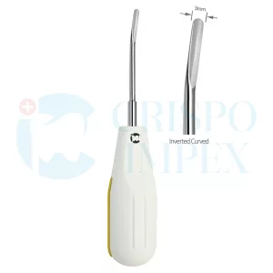 Luxator Elevator Inverted Curve 3mm, Silicone Handle