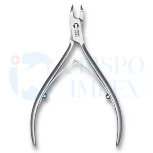 Cuticle Nipper Silver - 3mm Double Spring