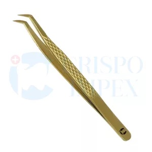 Eyelash Tweezer - Hybrid - Gold